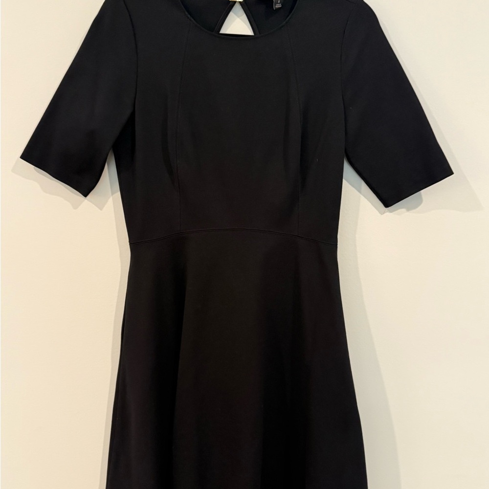 Banana Republic Black Keyhole Dress size 8